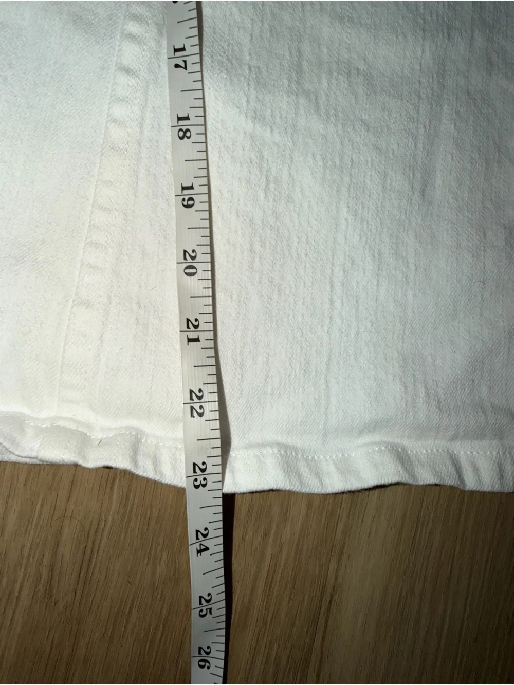 G.H. Bass & Co. White Midi A-Line Skirt